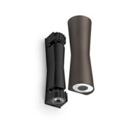 FLOS - Clessidra 40°+40° Buiten Wandlamp Donker Bruin