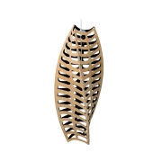 david trubridge - Toru Hanglamp Large 1 Zijde Zwart