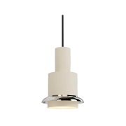 - Chaumont Hanglamp Ø19xH28 White/Nickel - DCW