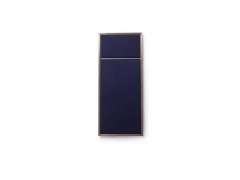 PLEASE WAIT to be SEATED - Nouveau Pin Small Brass/Navy Blue