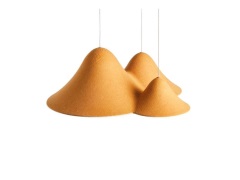 LOOM DESIGN - Panorama Hanglamp Small Yellow/Grey