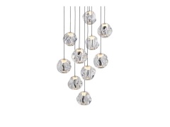 LOOM DESIGN - Ice Ball 10 Hanglamp Transparent