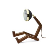 Unknown - Mr. Wattson Taffel Lamp Smoked Ash/Brass/Matt Black Piffany ...