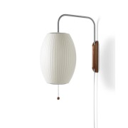 HAY - Nelson Cigar Sconce Bubble Wandlamp S Off-White Herman Miller