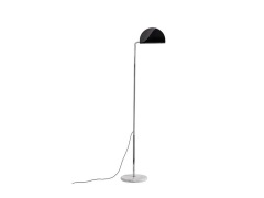 DCW - Mezzaluna Vloerlamp White Marble/Black