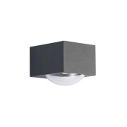 Lucande - Almos LED Down BuitenWandlamp Dark Grey