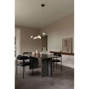 Nuura Aps - Florii 5 lineaire hanglamp donkerbrons/wit Nuura