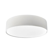 Lindby - Sebatin Plafondlamp Ø50 Cream/White/Nickel