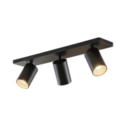 Arcchio - Brinja 3 Plafondlamp Black/Gold