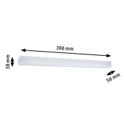 Paulmann - Luno LED Wandlamp 8W IP44 Aluminium