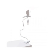 SELETTI - Sparrow Landing Klemlamp White