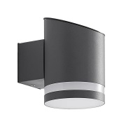 Lindby - Bentlas LED Solar Cell Wandlamp Anthracite