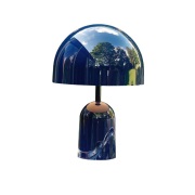 Tom Dixon - Bell Portable tafellamp H28 IP44 Indigo