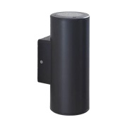 Lindby - Nati Round Buiten Wandlamp IP54 Dark Grey