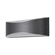 Lucande - Akira LED BuitenWandlamp Anthracite