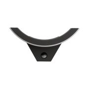 Lucande - Half Buiten Wandlamp w/Sensor Graphite