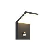Lucande - Nevio Buiten Wandlamp w/Sensor Graphite
