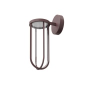 Flos Architectural - In Vitro Buiten Wandlamp Deep Brown Flos