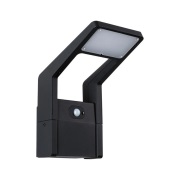Paulmann - Juntea Buiten Wandlamp met Sensor SWR Antraciet