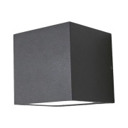 Lucande - Merjem Big Down Buiten Wandlamp IP54 Dak Grey