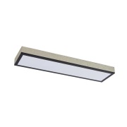 Lindby - Laviona LED plafondlamp, CCT, dimbaar, beton, 80 cm