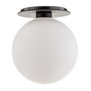 Audo Copenhagen - TR Bulb LED plafondlamp, zwart/opaal