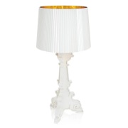 Kartell - Bourgie Tafellamp Wit/Goud