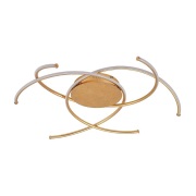 Lindby - Yareli LED Plafondlamp Gold