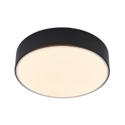Lindby - Simera LED Plafondlamp Matt Black/White