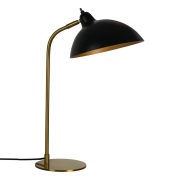 Dyberg Larsen - Futura Tafellamp Black/Brass DybergLarsen