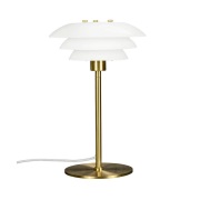 Dyberg Larsen - DL20 Taffellamp Opal/Brass DybergLarsen