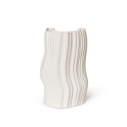 ferm LIVING - Moire Vase Off-White