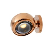 LOOM DESIGN - Optic Wandlamp Glossy Rose Gold