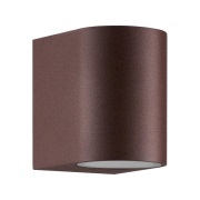 Nordlux - Dion Enkel Buiten Wandlamp IP44 Rustfarvet