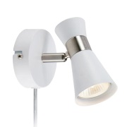 Markslöjd - Folie Wandlamp Wit/Nickel