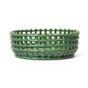 ferm LIVING - Ceramic Centrepiece Emerald Green