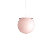 FRANDSEN - Koi Hanglamp Ø19 Opal Rose/Brass