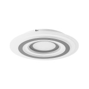 Lindby - Jazmina LED Plafondlamp Anthracite/White