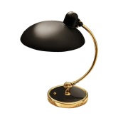 FRITZ HANSEN - Kaiser Idell tafellamp Luxus, zwart/messi