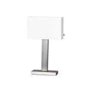 By Rydéns - Prime Tafellamp H47 Brushed Steel/White