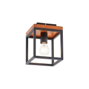 Lindby - Miravi Plafondlamp Wood/Black