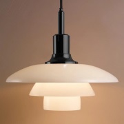 Louis Poulsen - PH 3/2 Hanglamp Zwart Gemetaliseerd