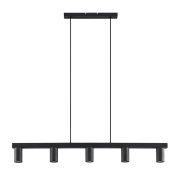 Lindby - Baliko 5 Hanglamp Black