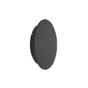 Lindby - Peetu Round LED Wandlamp Black