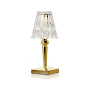 Kartell - Battery Portable Taffellamp IP54 Goud