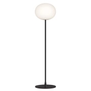 FLOS - Glo-Ball F1 vloerlamp mat zwart/opaal