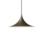 GUBI - Semi Hanglamp Ø30 Glossy Dark Cocoa