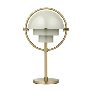 GUBI - Multi-Lite Portable Tafellamp Messing/Pastel Gray