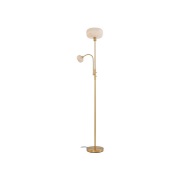 Lindby - Aliette Vloerlamp Goud/Amber