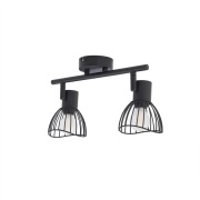 Lindby - Piena 2 Plafondlamp Zwart